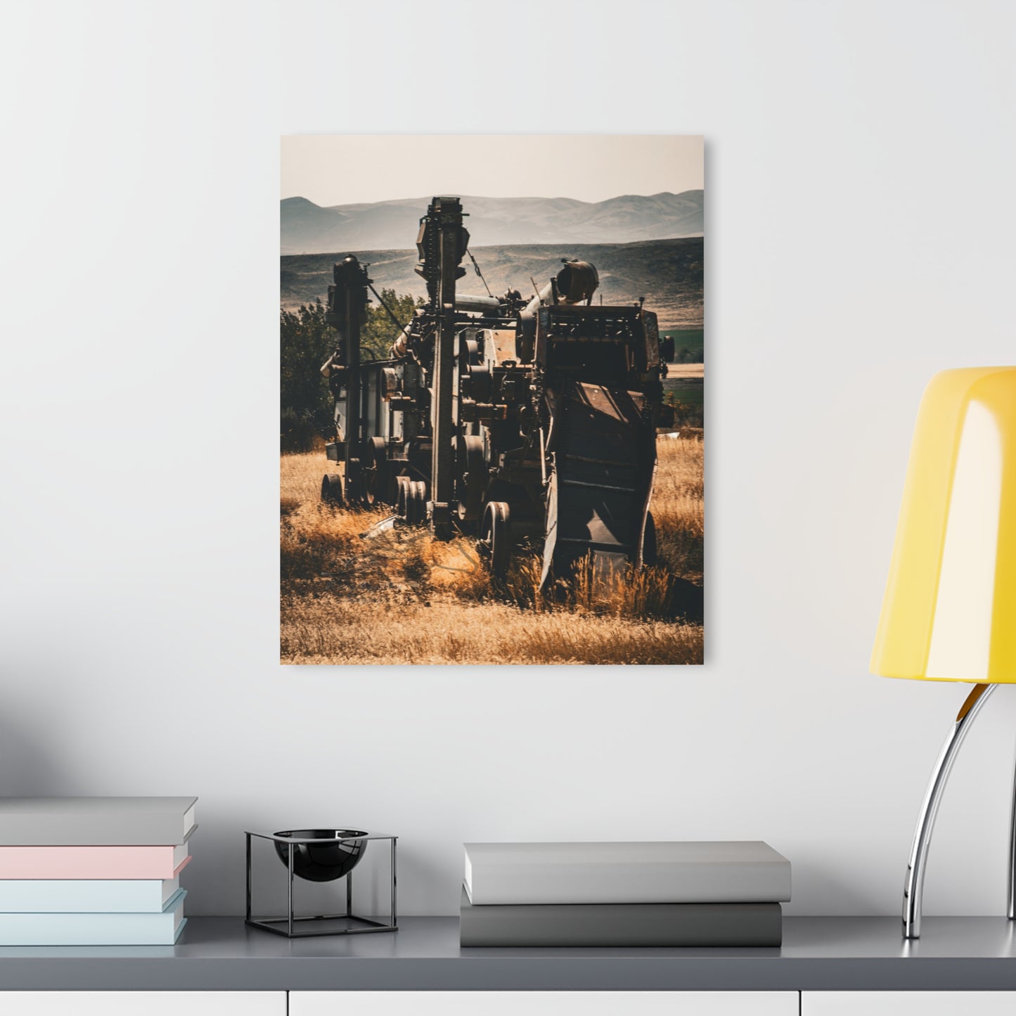 Rustic Farm Equipment Acrylic