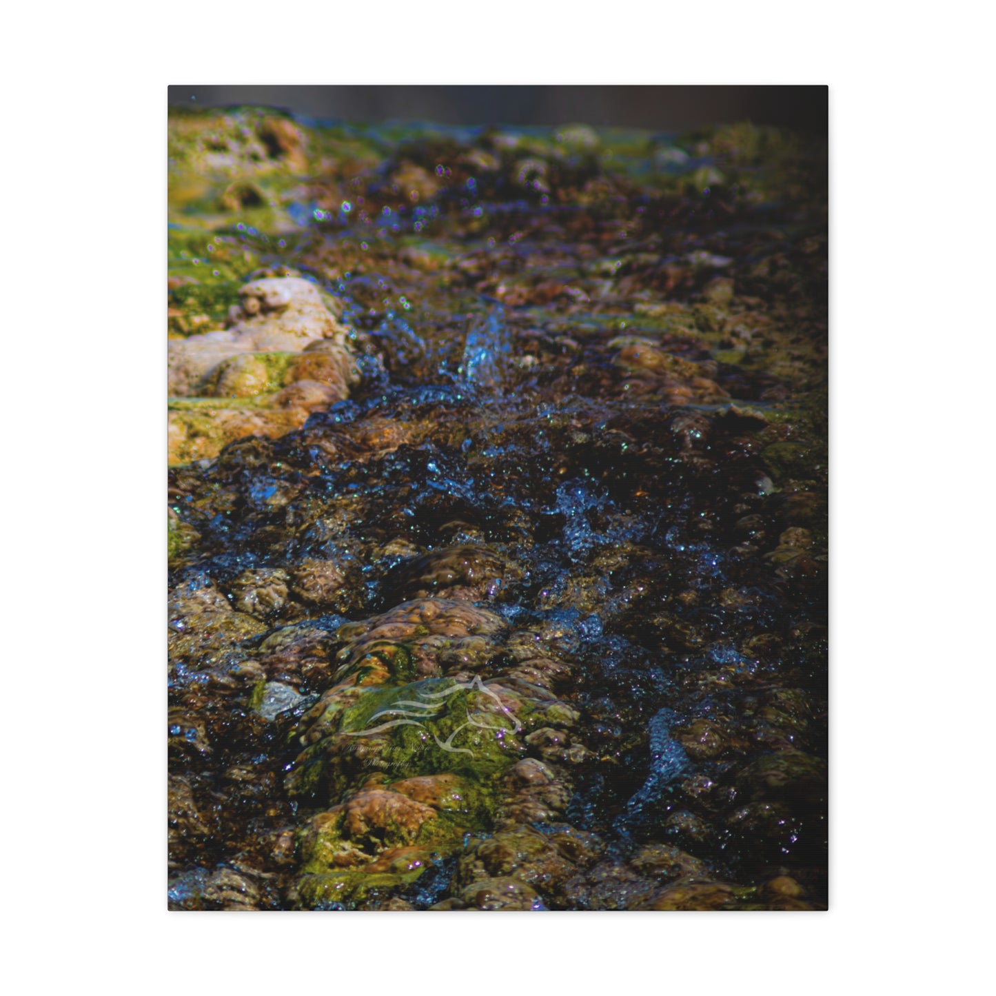 Hot Springs Waterfall Canvas