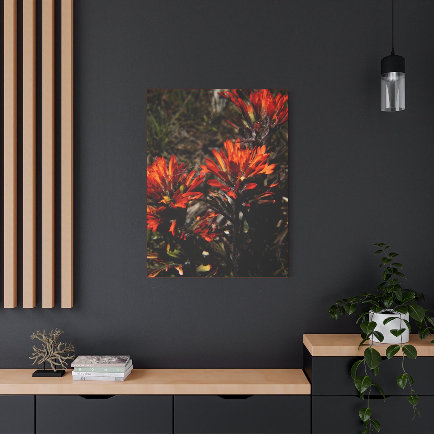 Indian Paint Brush Canvas