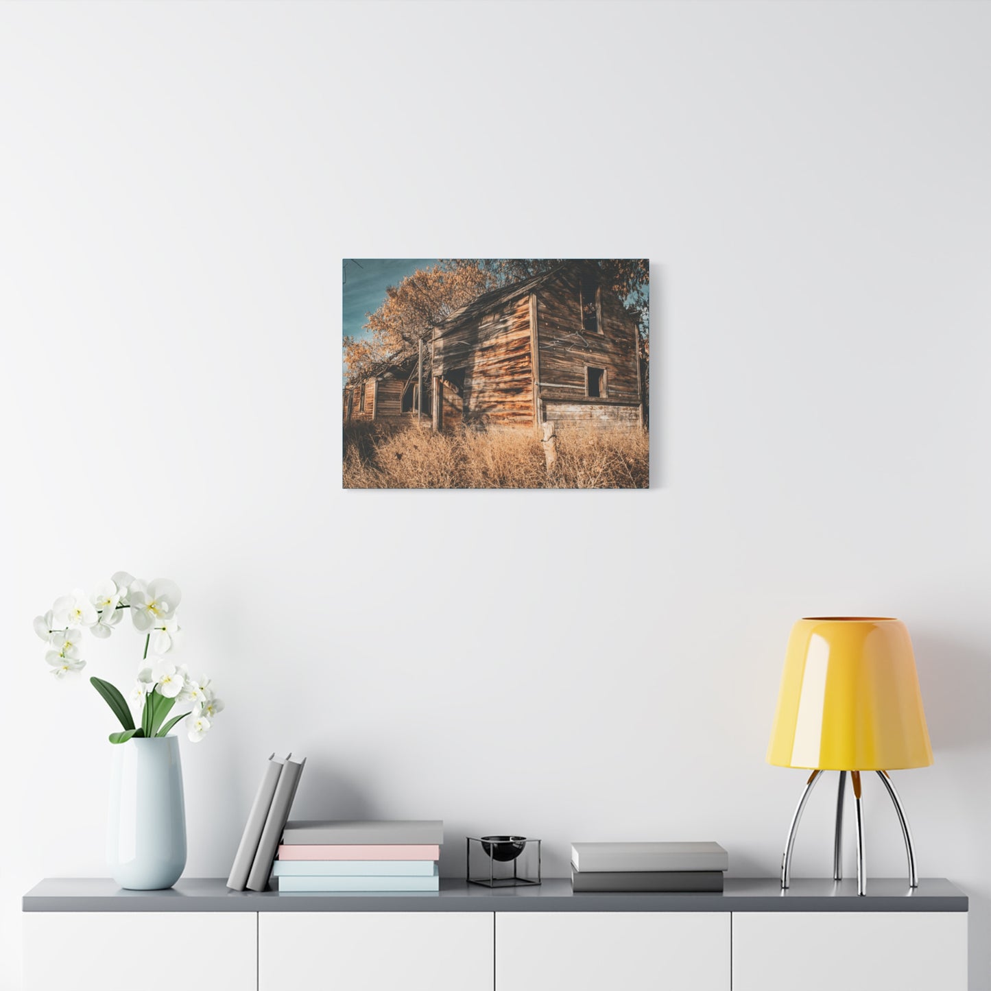 Vintage Cottage Canvas