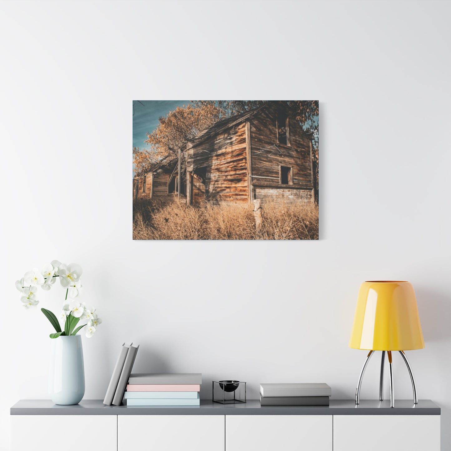 Vintage Cottage Canvas