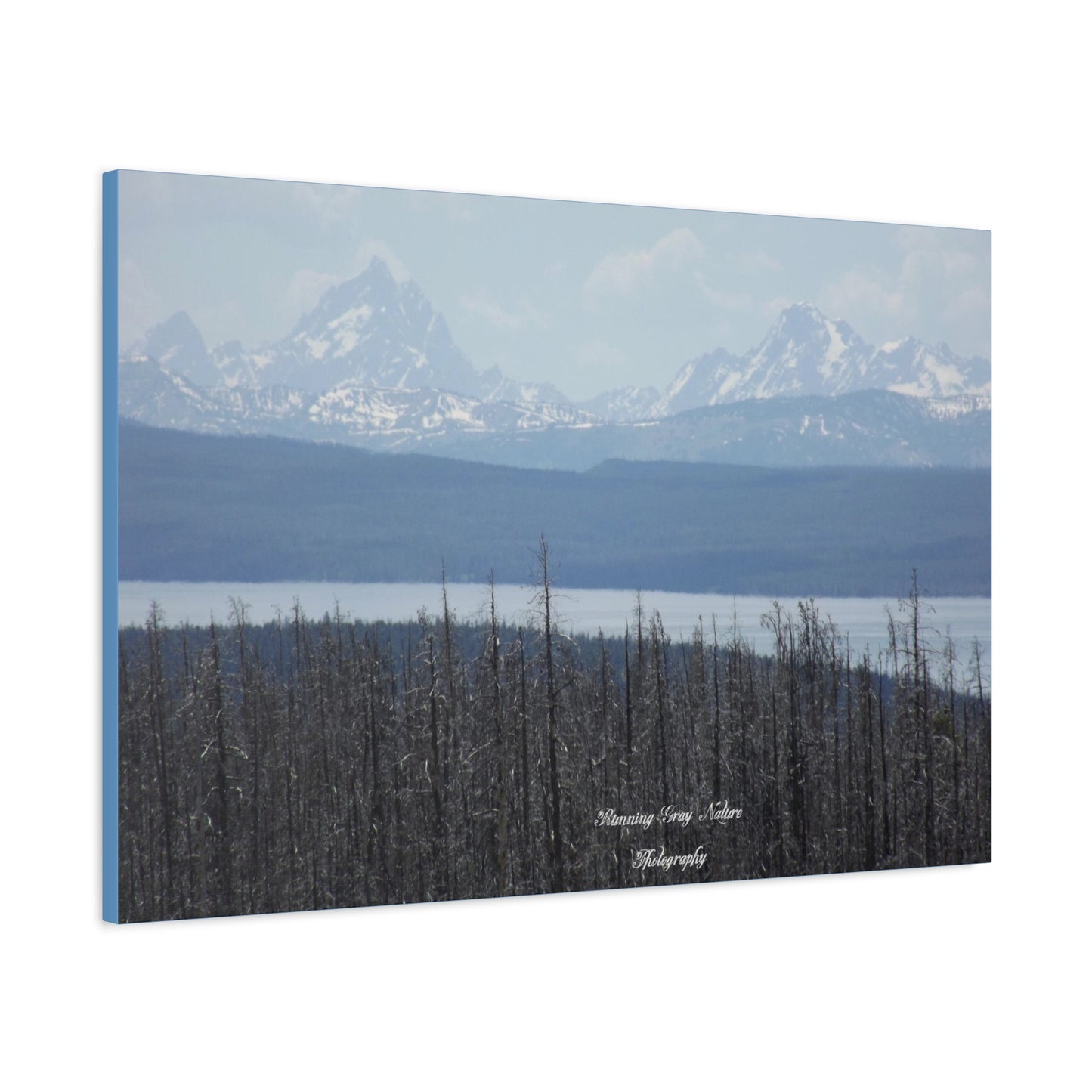 Teton Range Matte Canvas, Stretched, 1.25"