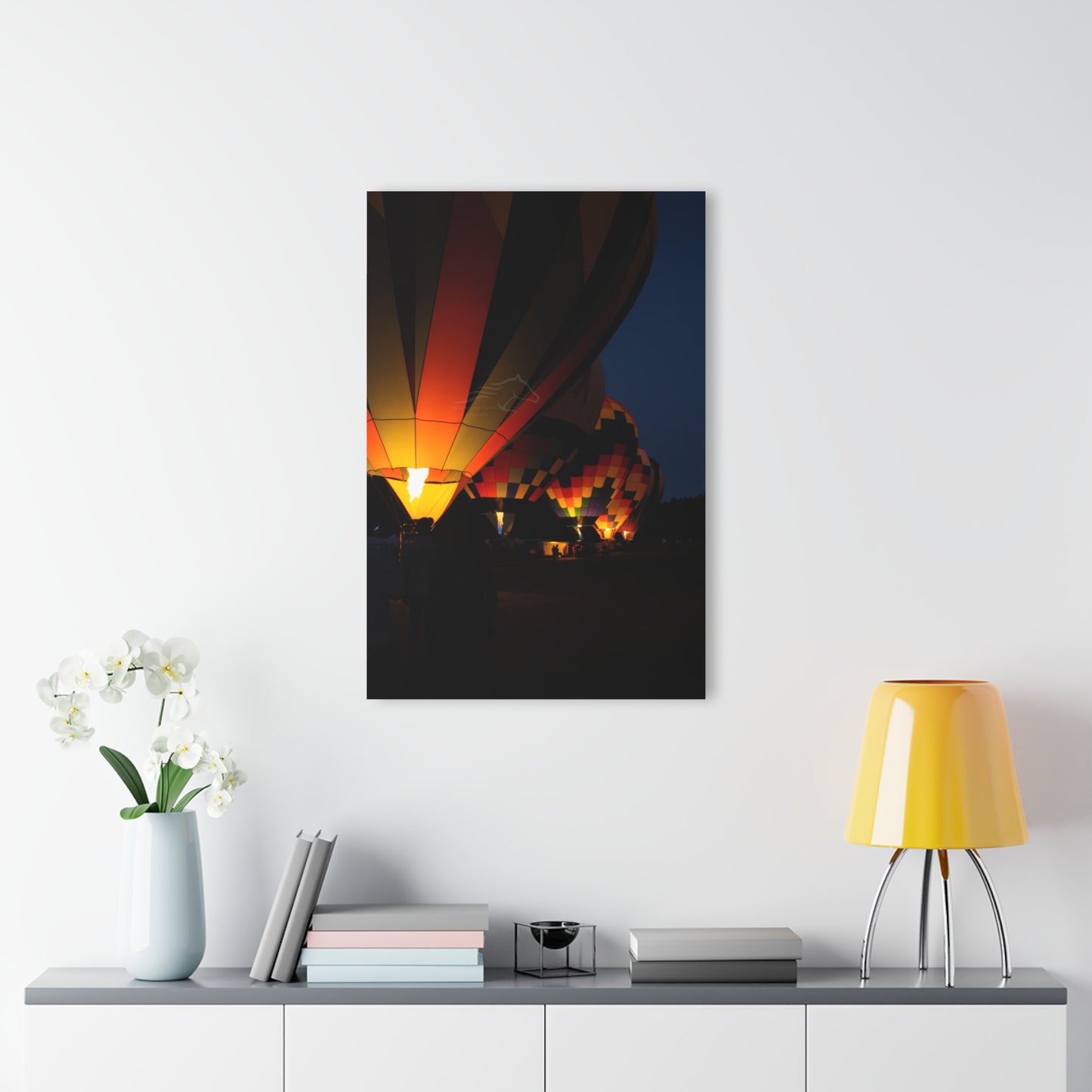Vibrant Hot Air Balloon Acrylic