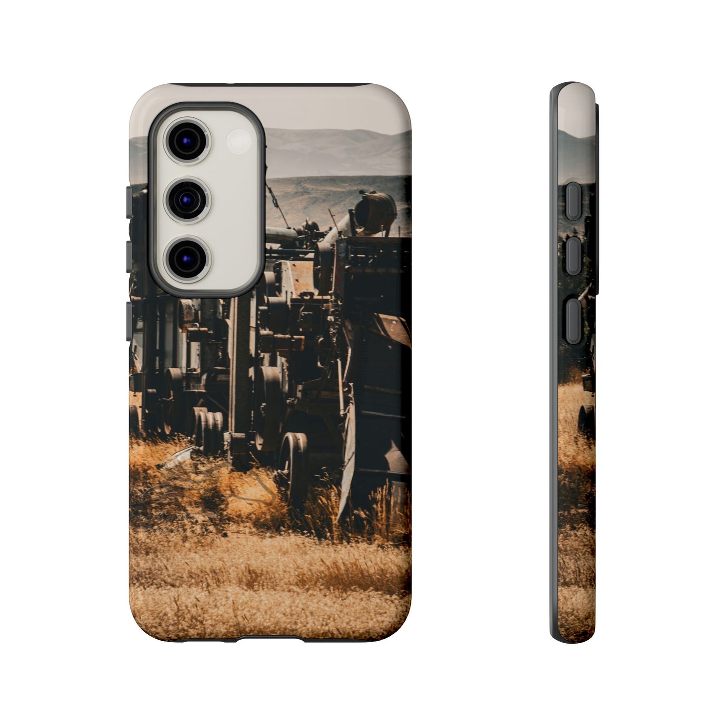 Rustic Farm Equipment Tough Case