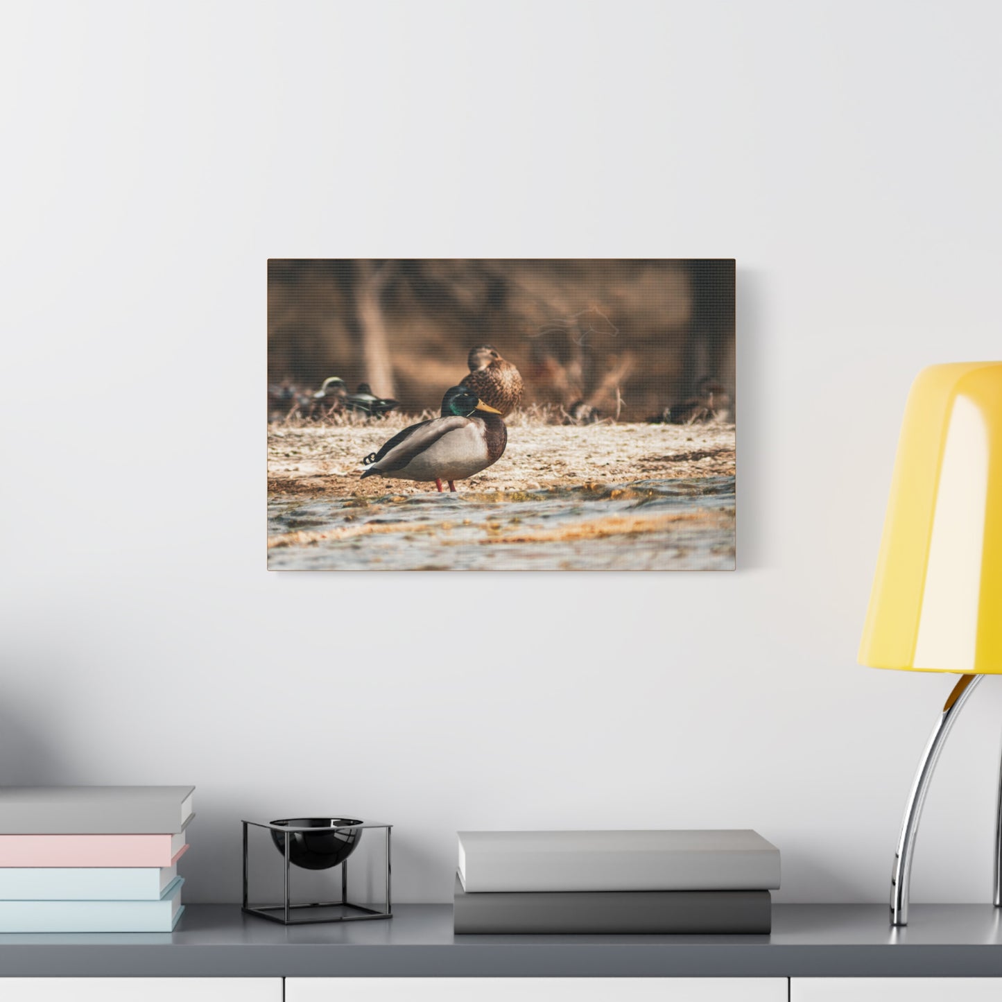 Nature-Inspired Duck Canvas