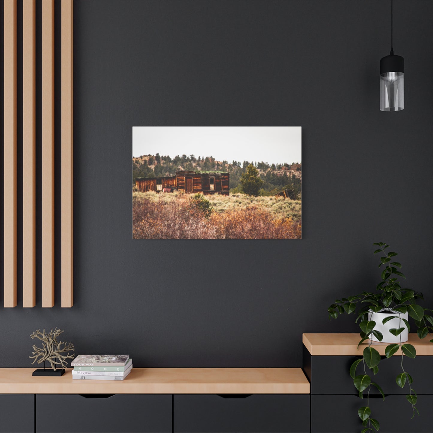Rustic Landscape Canvas