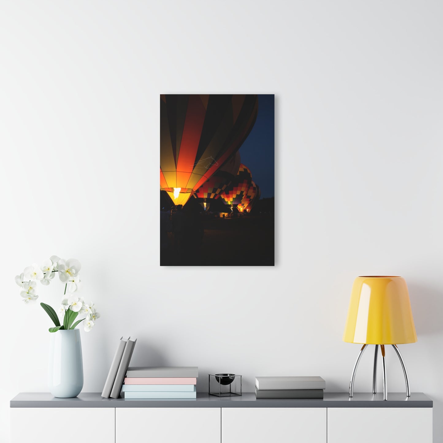 Vibrant Hot Air Balloon Acrylic