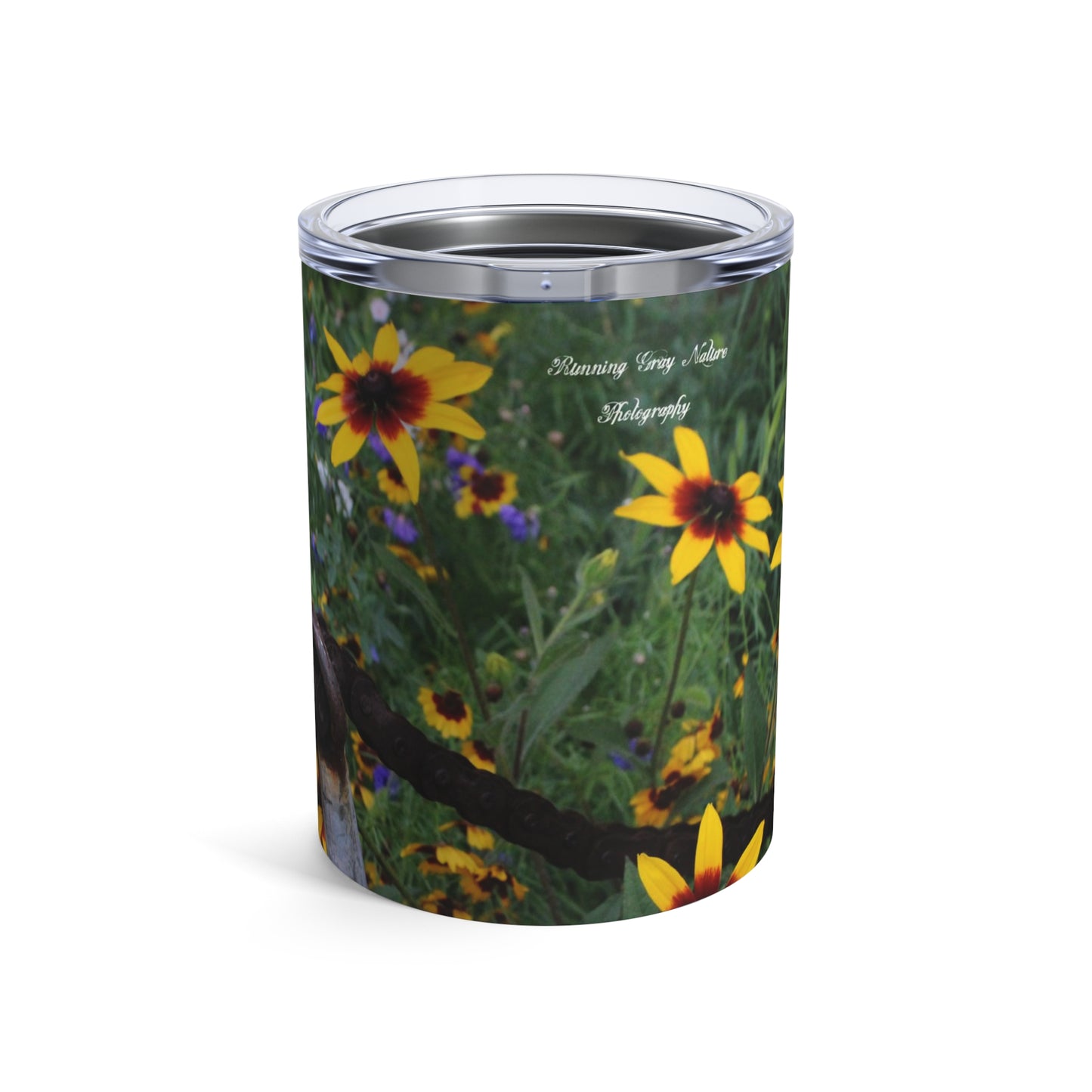 Red and Yellow Sunflowers Tumbler 10oz