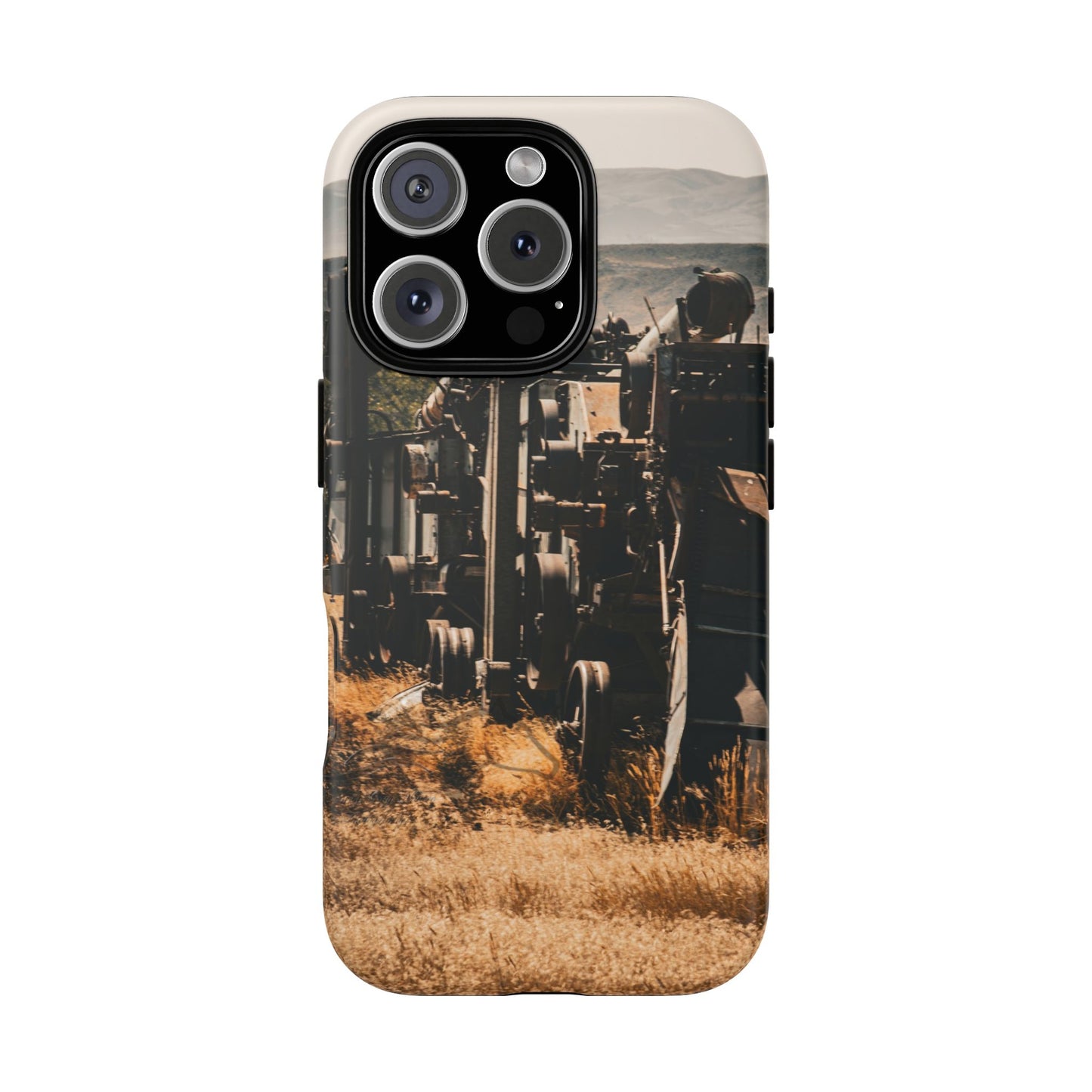 Rustic Farm Equipment Tough Case