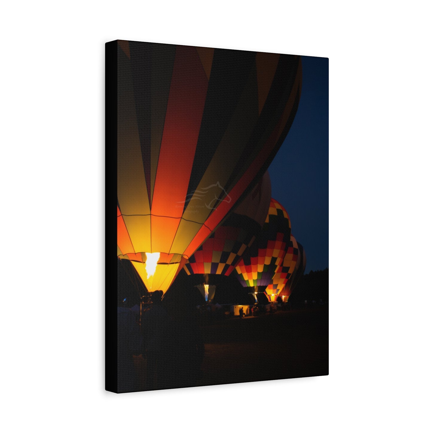 Vibrant Hot Air Balloon Canvas