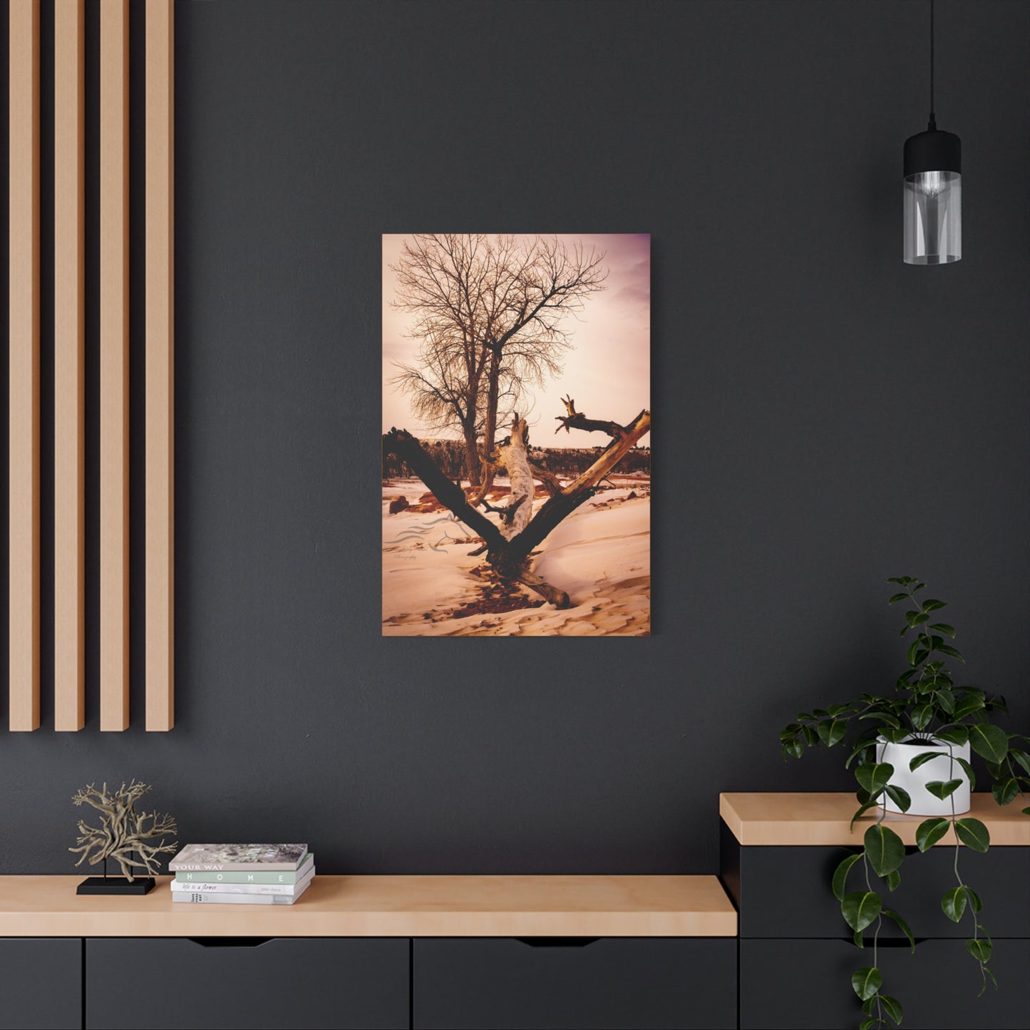Rustic Landscape Canvas