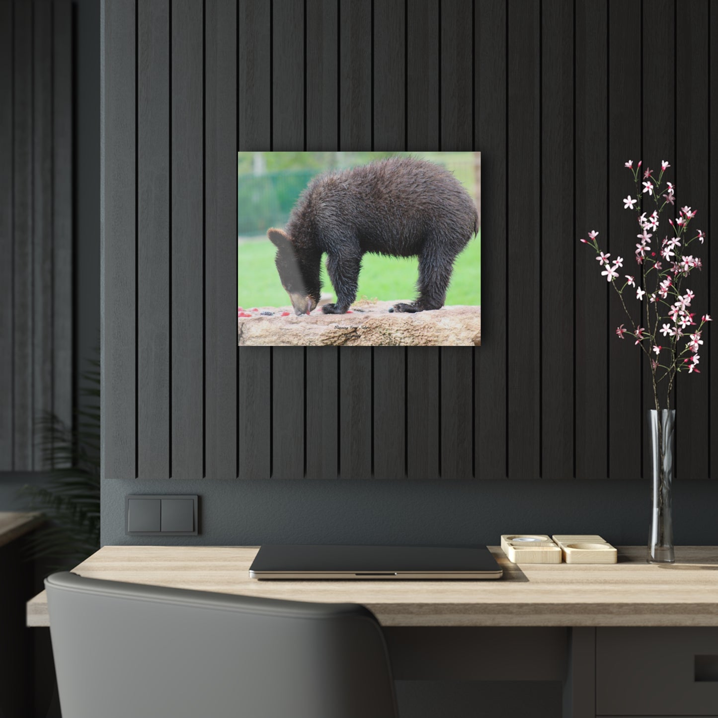 Strawberry Bear Acrylic Prints