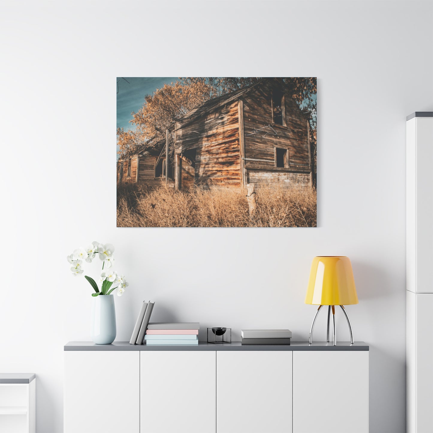 Vintage Cottage Canvas