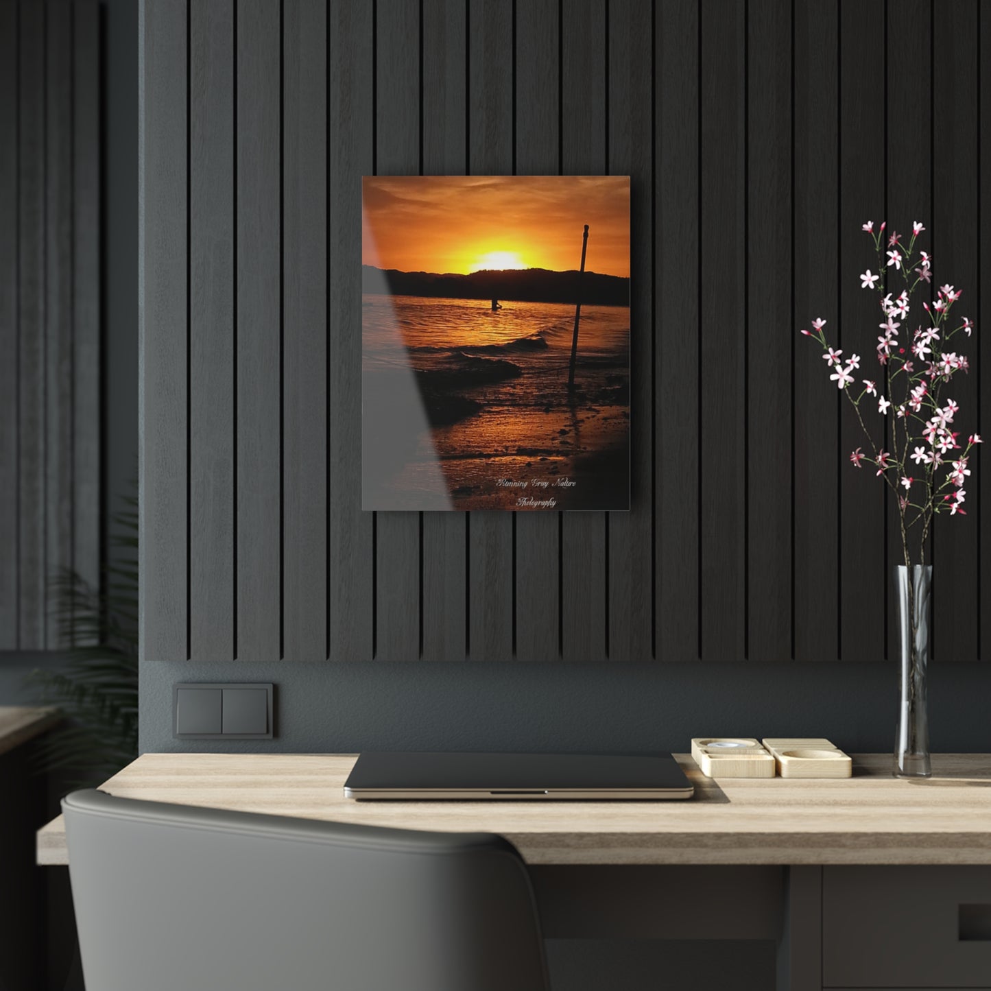 Nothing but Orange Sunset Acrylic Prints