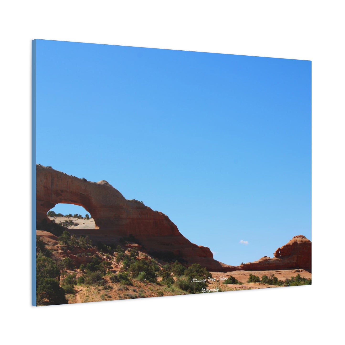 Hole in the Wall & Wilson Arch Utah Matte Canvas, Stretched, 1.25"