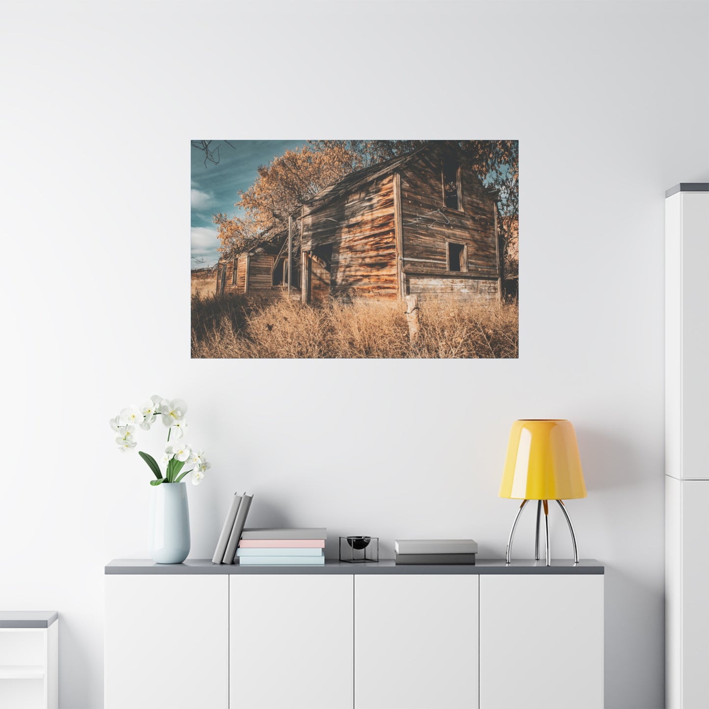 Vintage Cottage Canvas