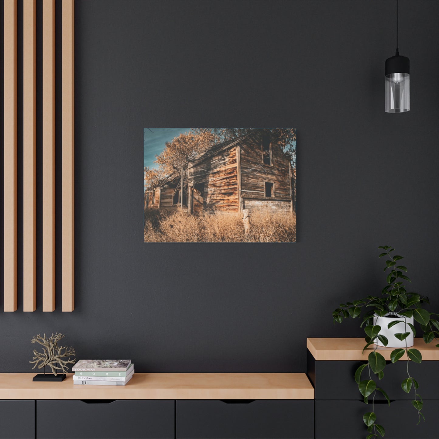 Vintage Cottage Canvas