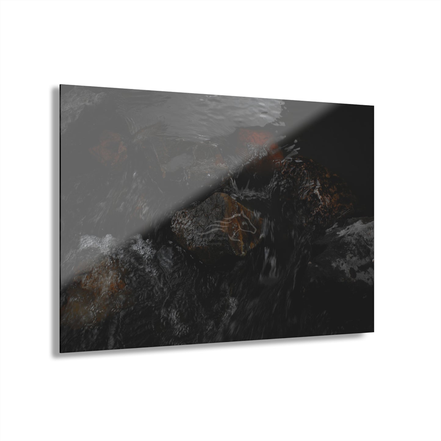 Dark Water Rocks Acrylic