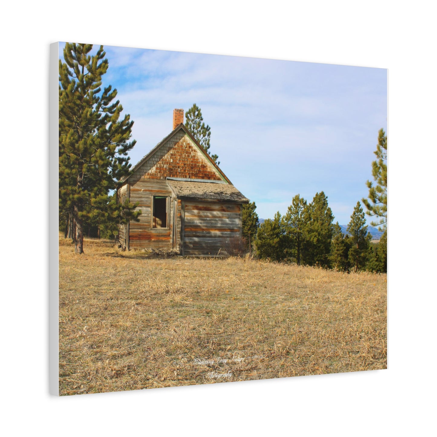 Old Ranch Building Matte Canvas, Stretched, 1.25"