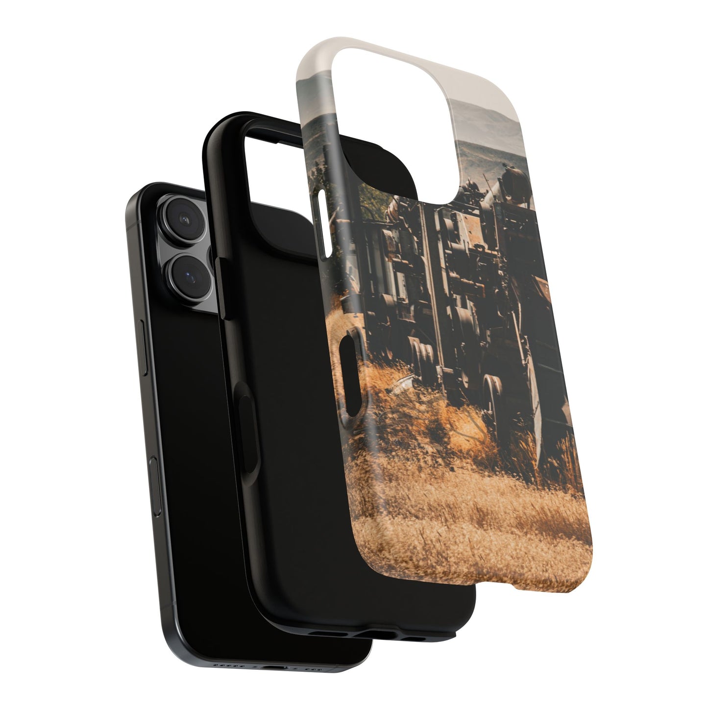 Rustic Farm Equipment Tough Case