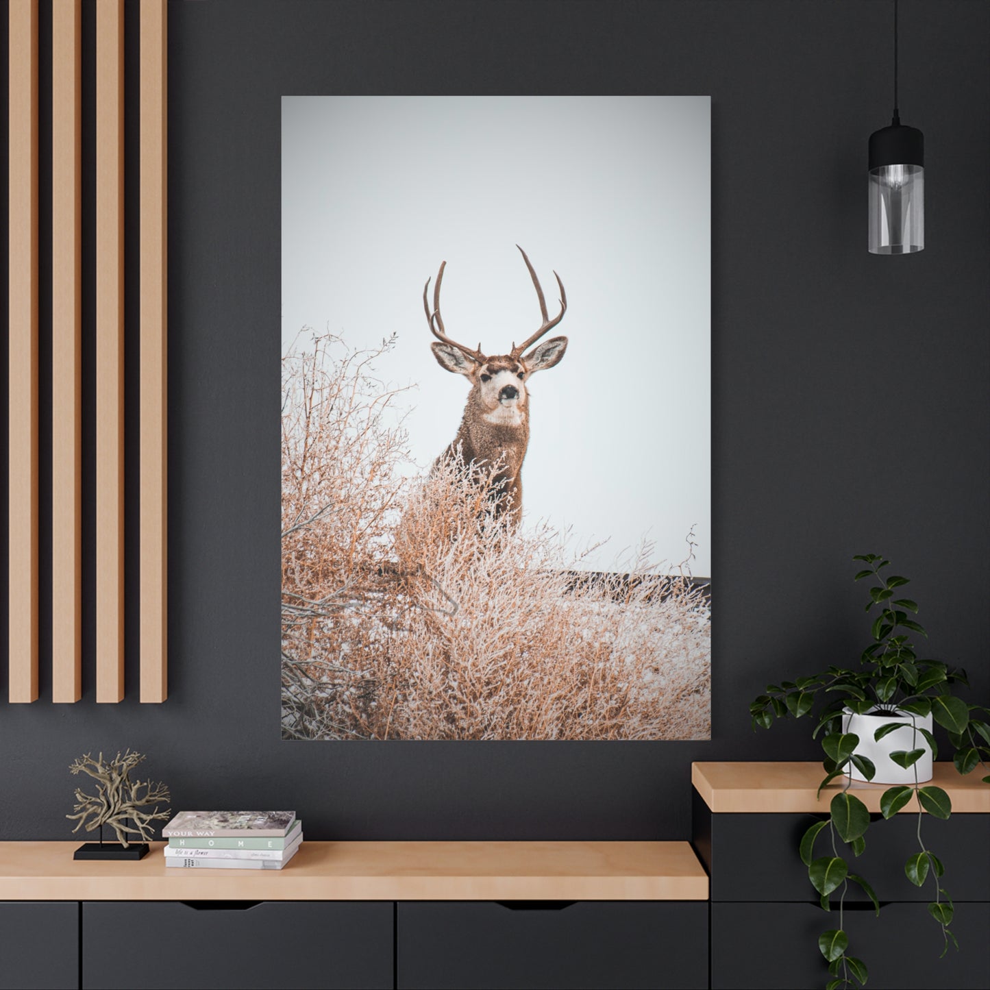 Rustic Deer Canvas