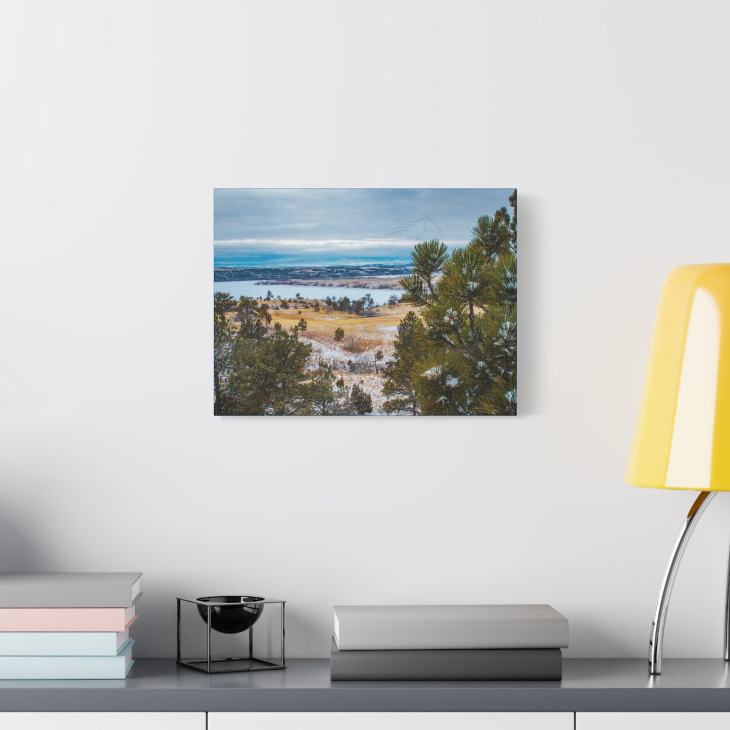 Guernsey View Wyoming Canvas