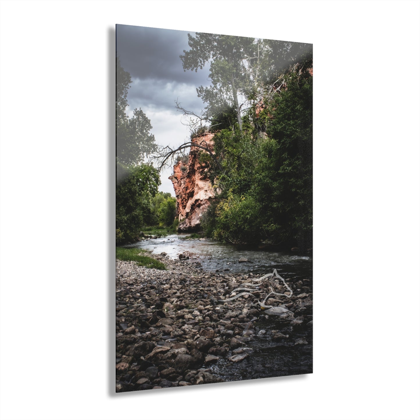 Storm Cloudes near Ayres Natural Bridge Acrylic