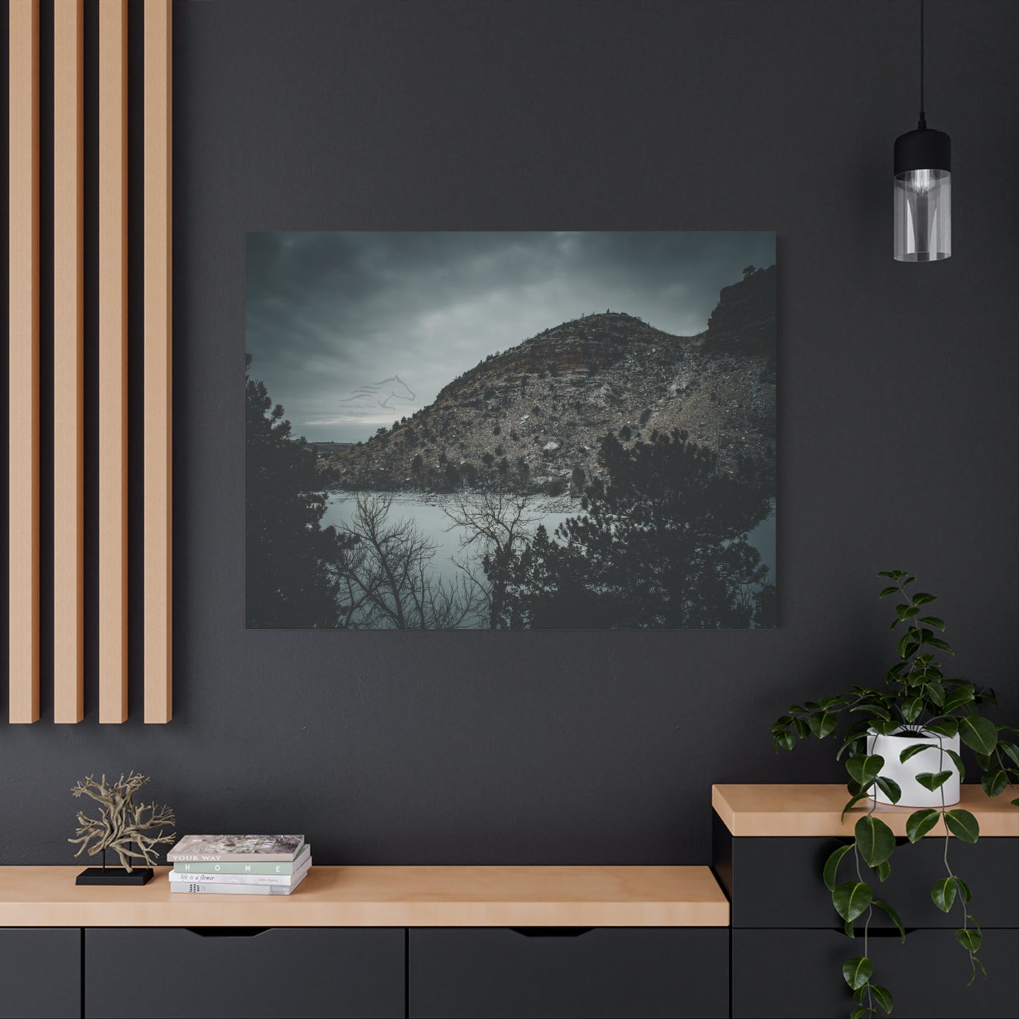 Moody Landscape Canvas