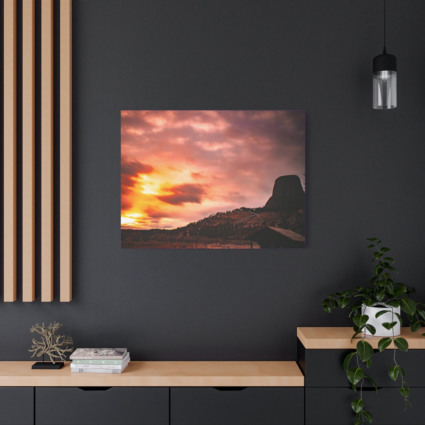 Devils Tower Canvas