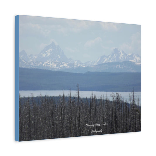 Teton Range Matte Canvas, Stretched, 1.25"