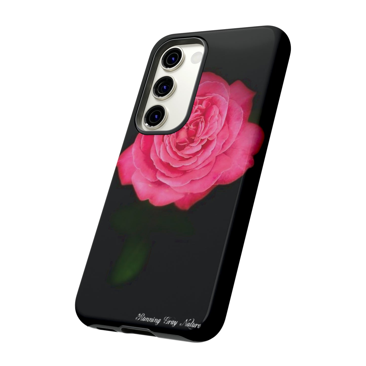 Pink Pease Rose Tough Cases