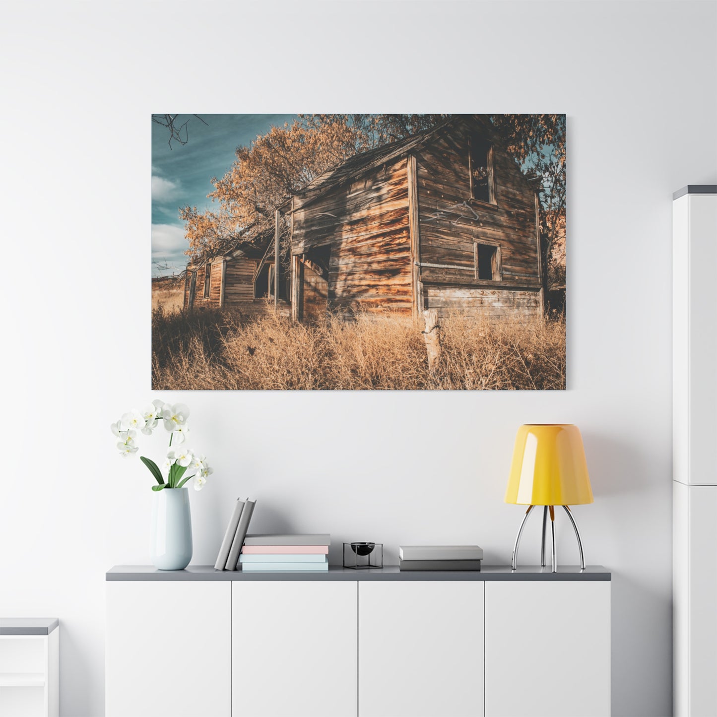 Vintage Cottage Canvas