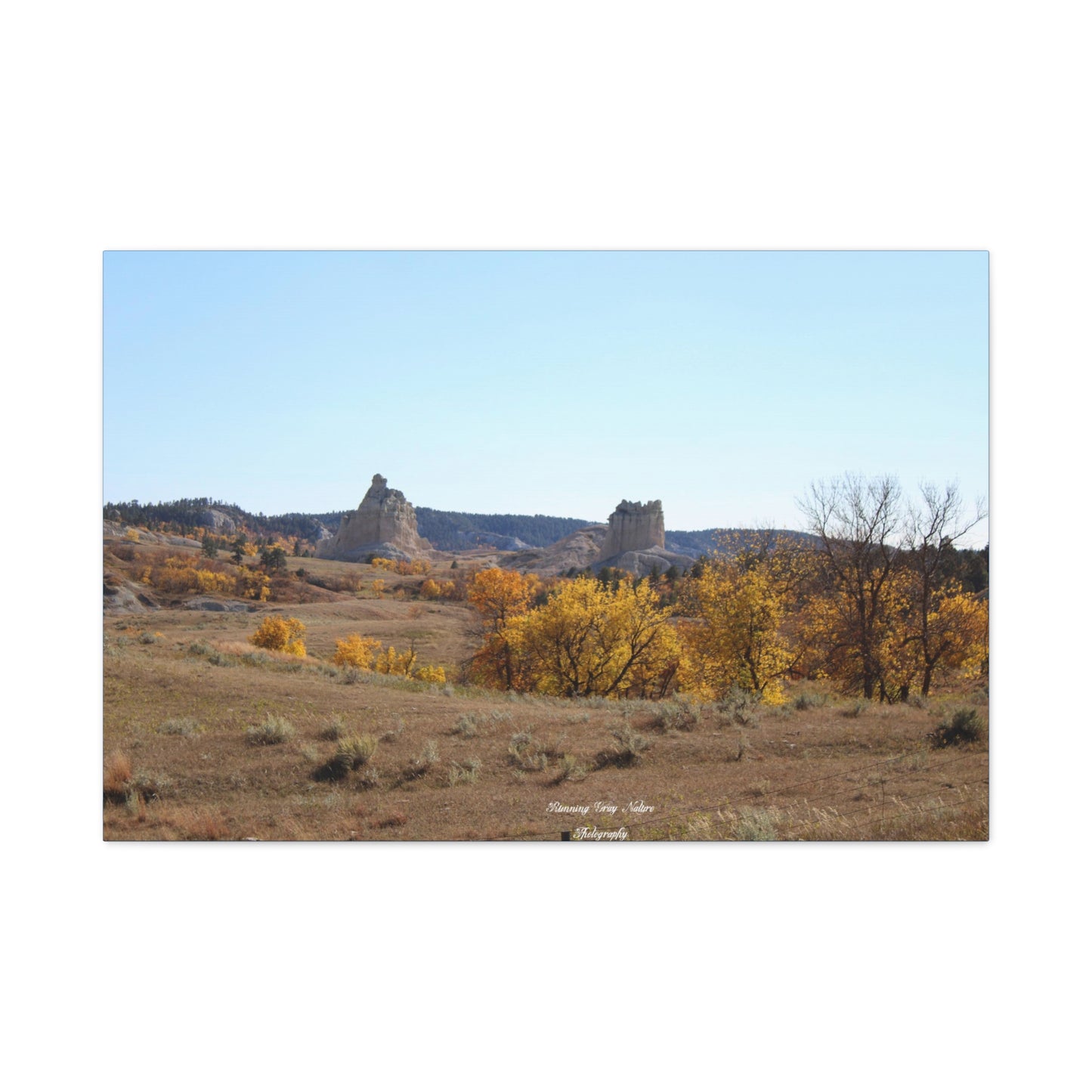 Fall Time near Slime Butte Matte Canvas, Stretched, 1.25"