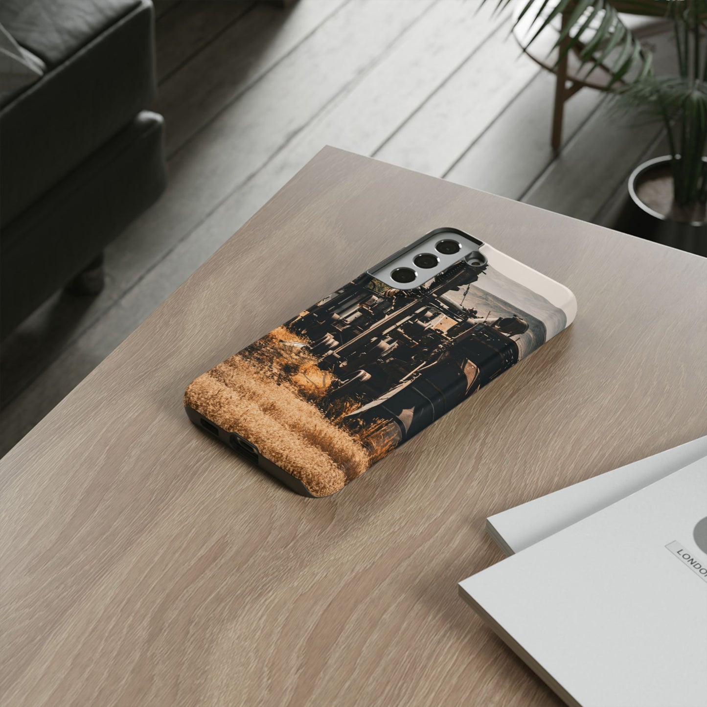 Rustic Farm Equipment Tough Case