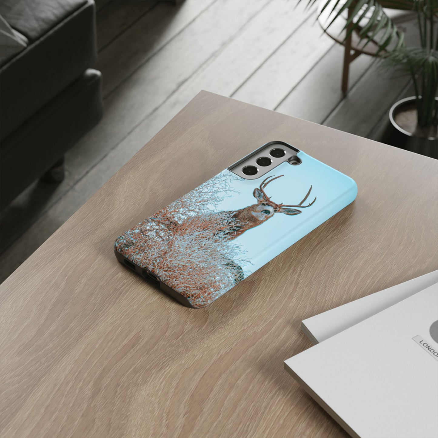 Railroad Track Deer Tough Case