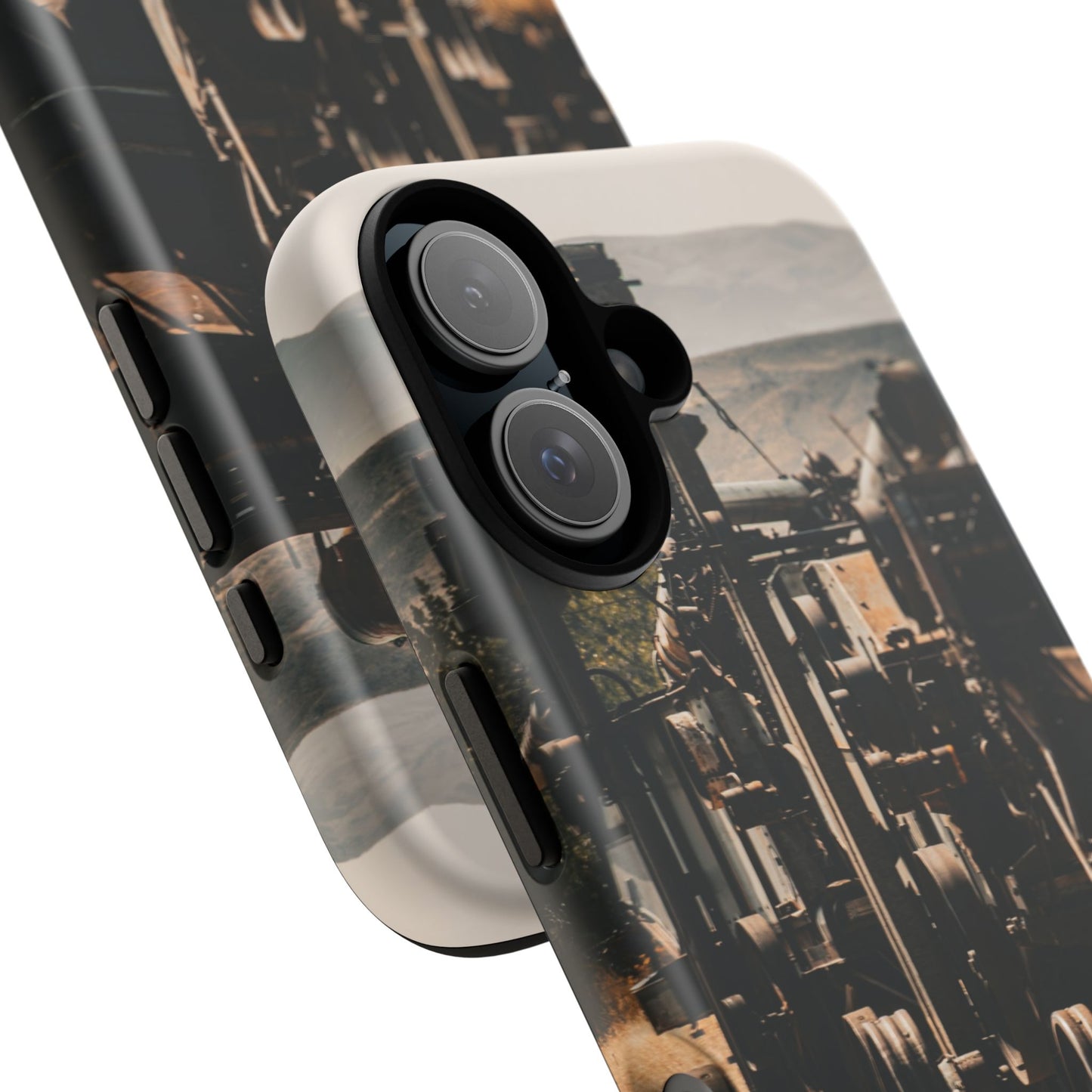 Rustic Farm Equipment Tough Case