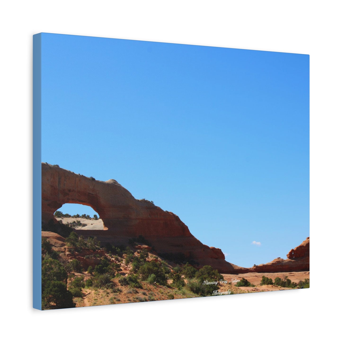 Hole in the Wall & Wilson Arch Utah Matte Canvas, Stretched, 1.25"