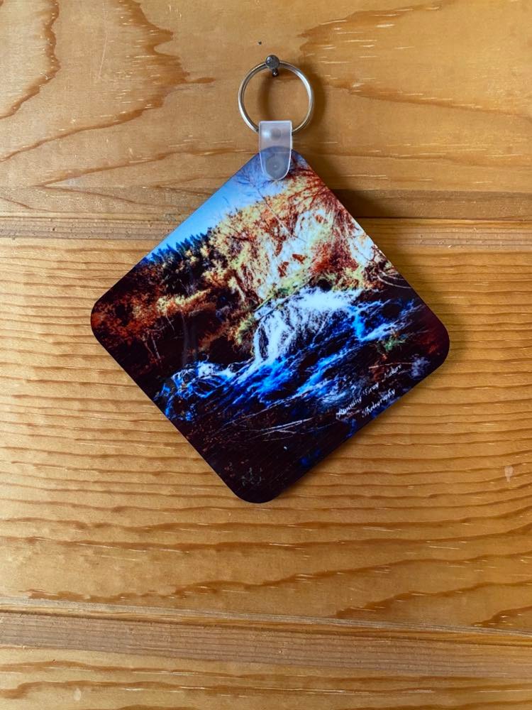 Spearfish SD, Roughlock Falls Key Chain