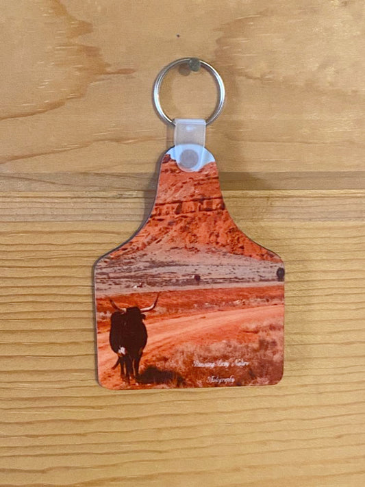 Long Horn Key  Chain