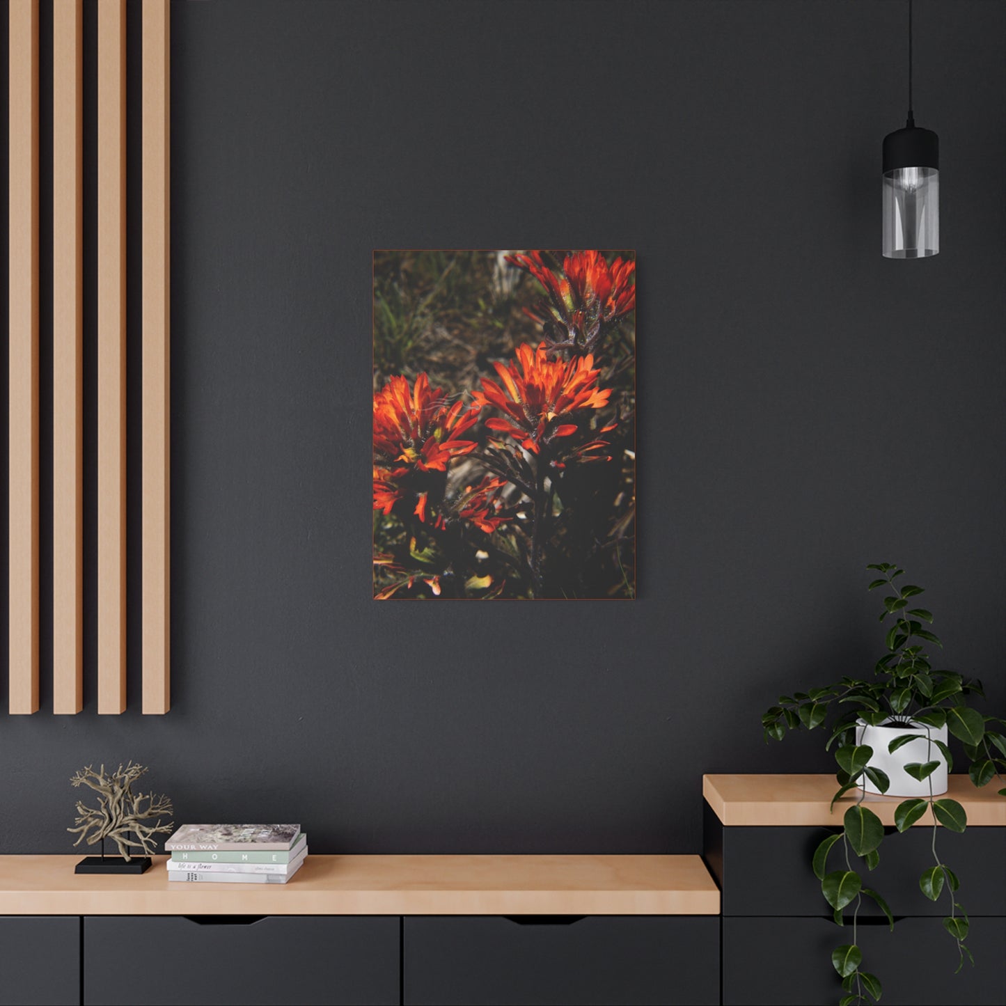 Indian Paint Brush Canvas