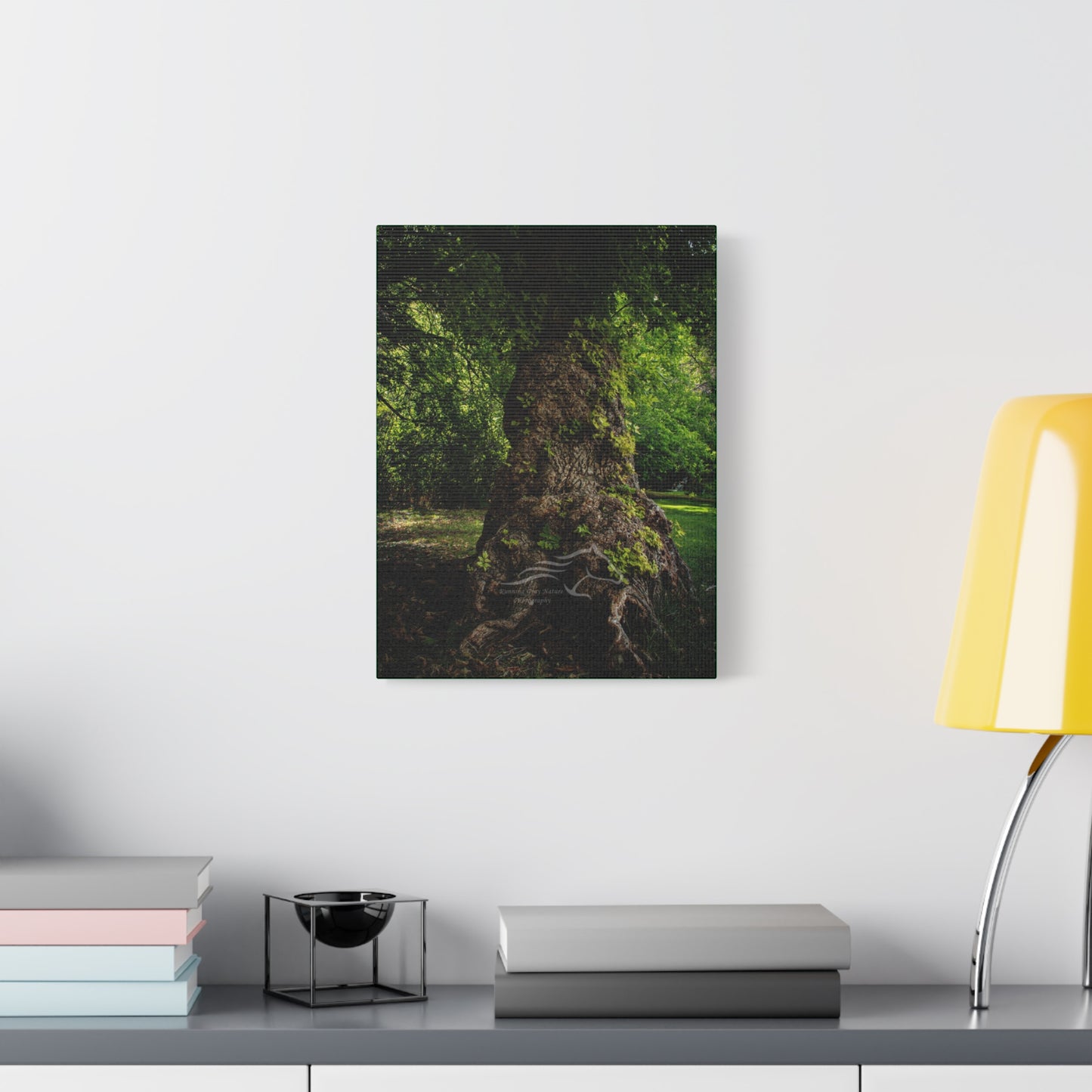 Natural Green Tree Canvas