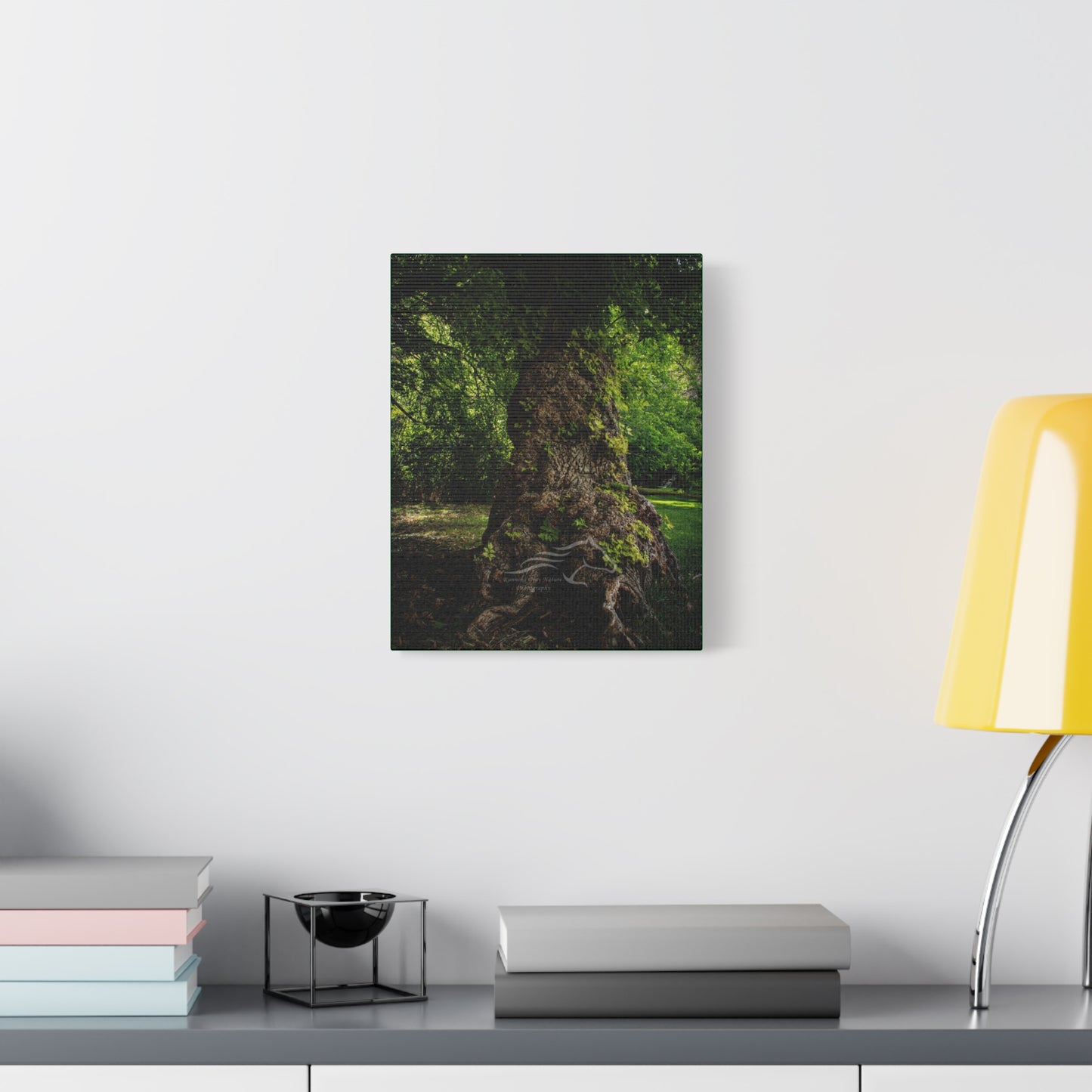 Natural Green Tree Canvas