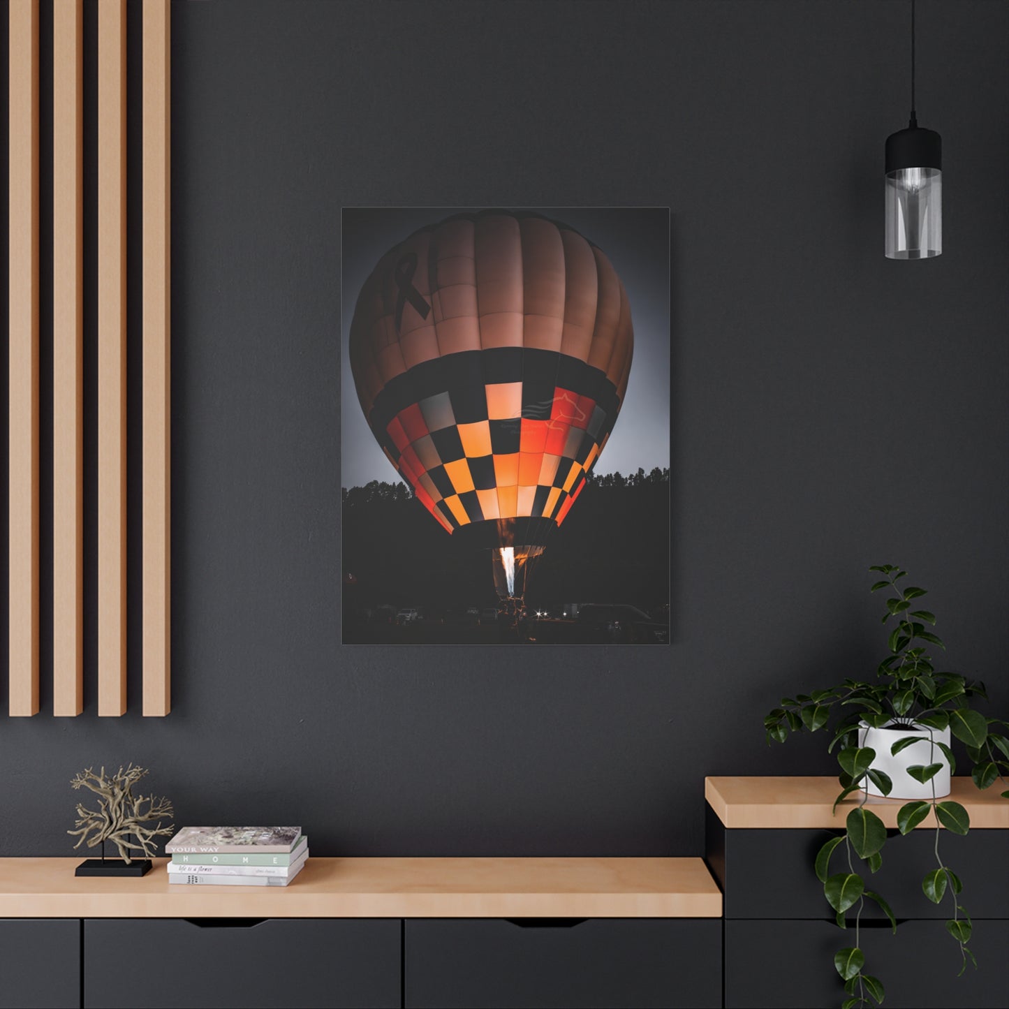 Hot Air Balloon Canvas