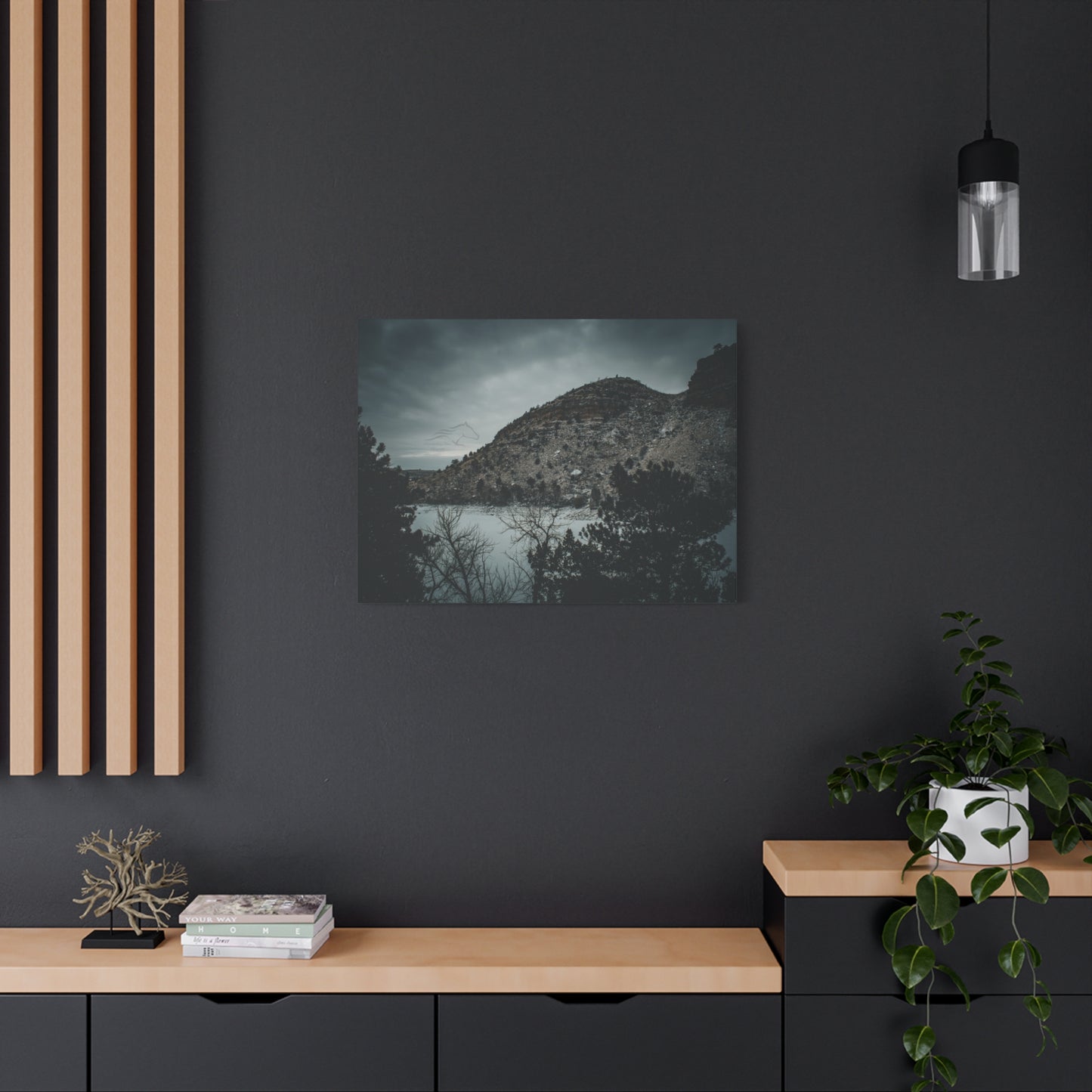 Moody Landscape Canvas