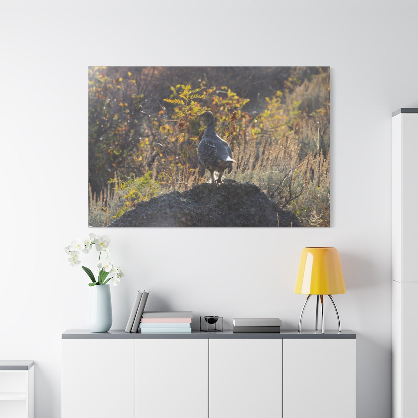 Wyoming Sage Grouse Canvas