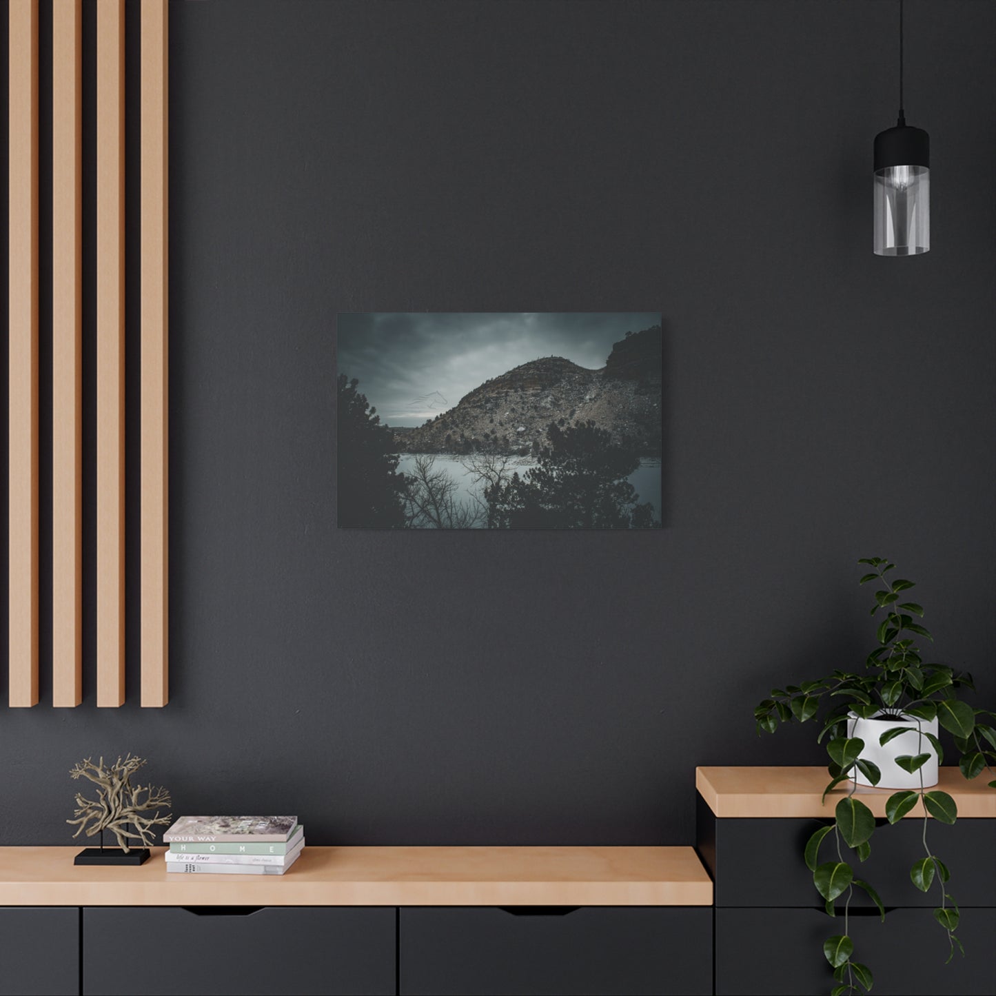 Moody Landscape Canvas