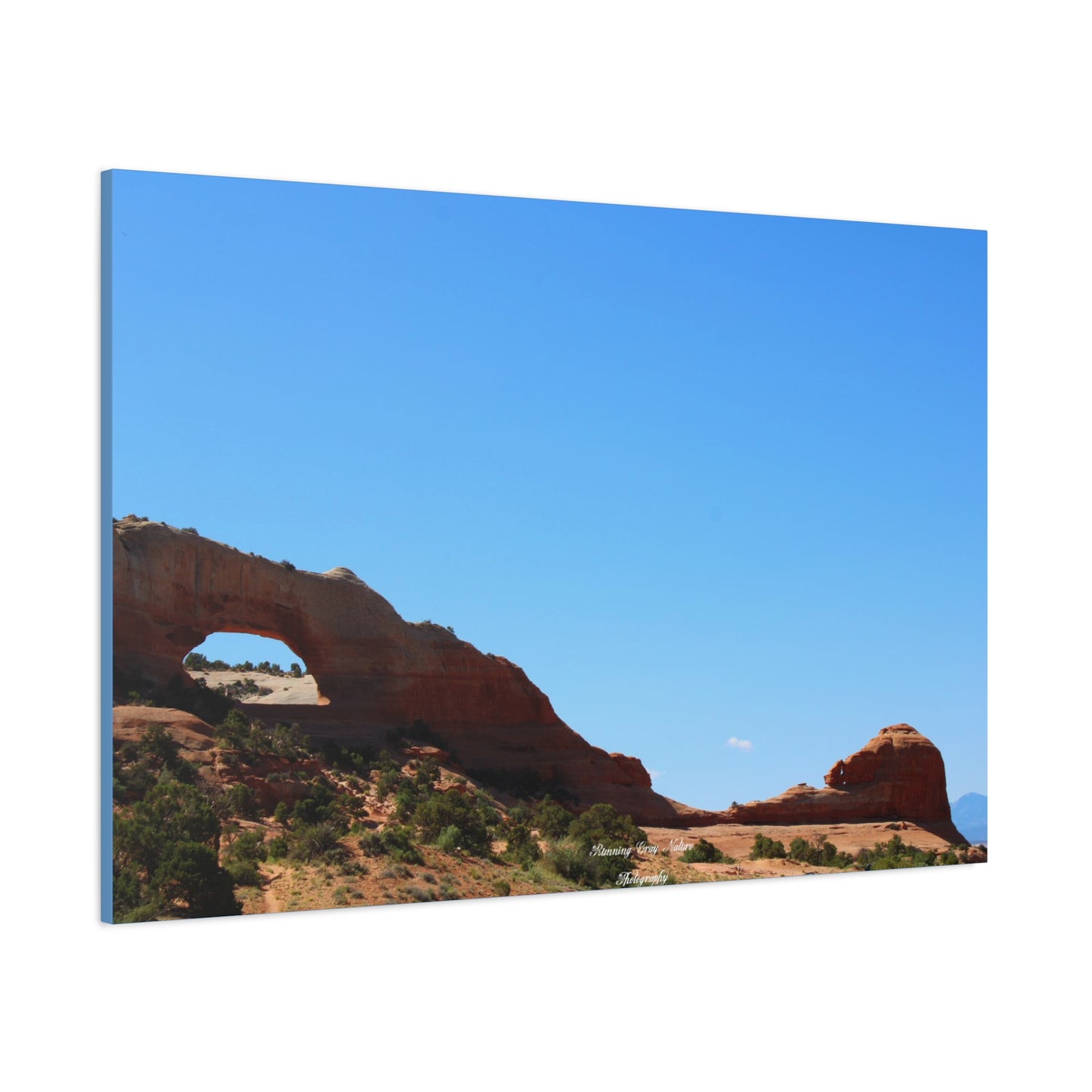 Hole in the Wall & Wilson Arch Utah Matte Canvas, Stretched, 1.25"