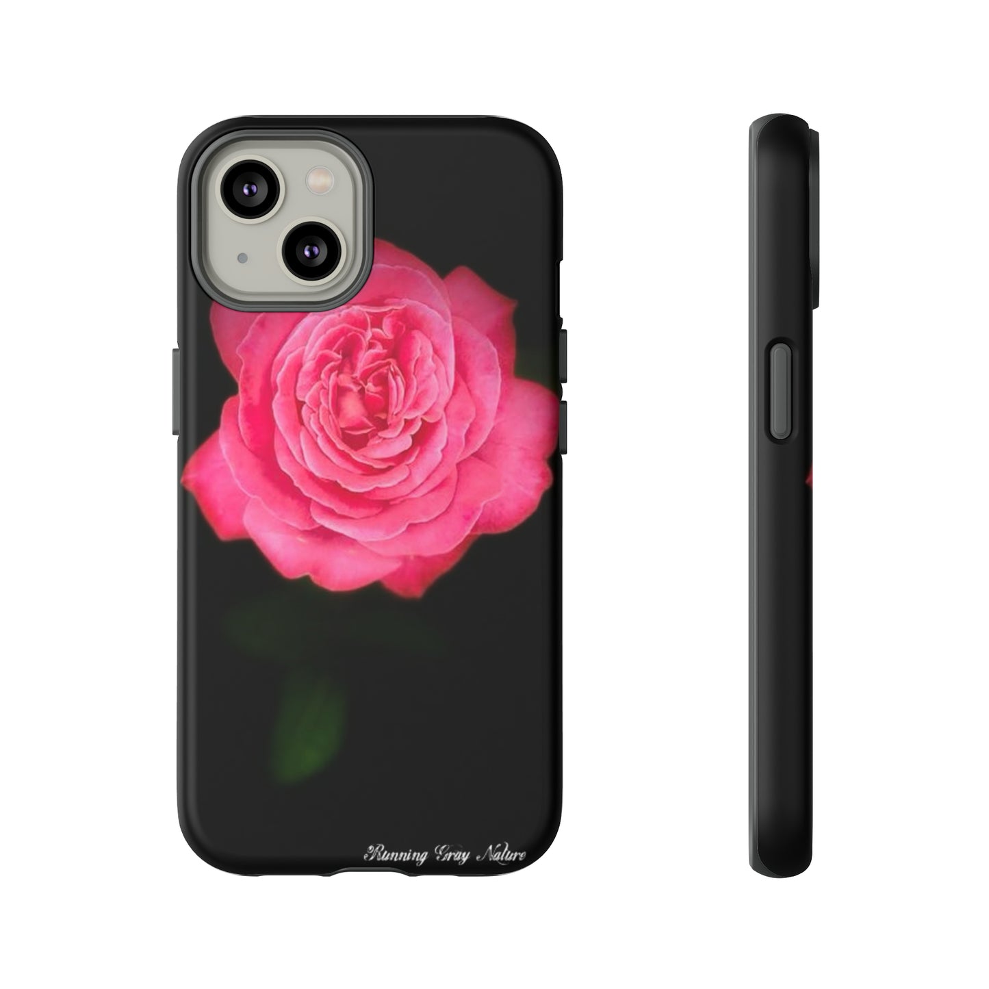 Pink Pease Rose Tough Cases