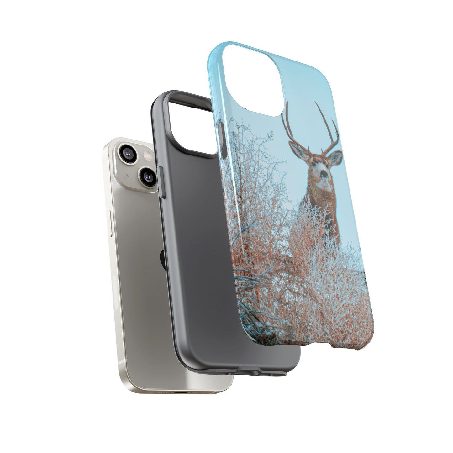 Railroad Track Deer Tough Case