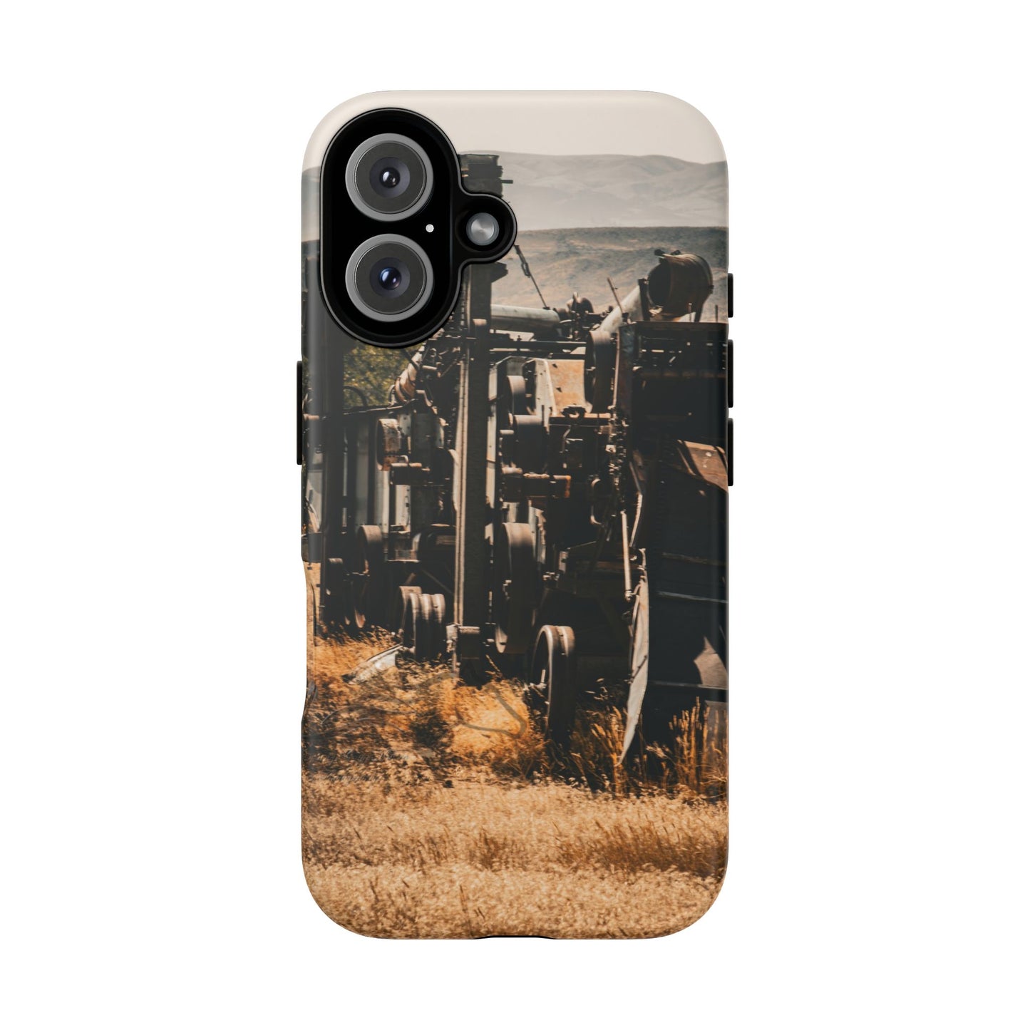 Rustic Farm Equipment Tough Case